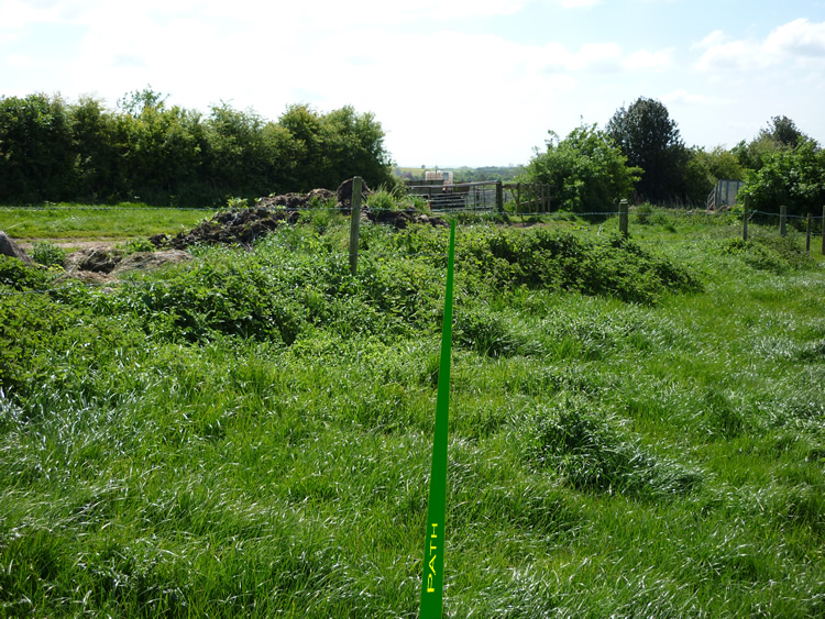 Photograph: 2009: Walkers needed to climb broken gate (to right of photo)